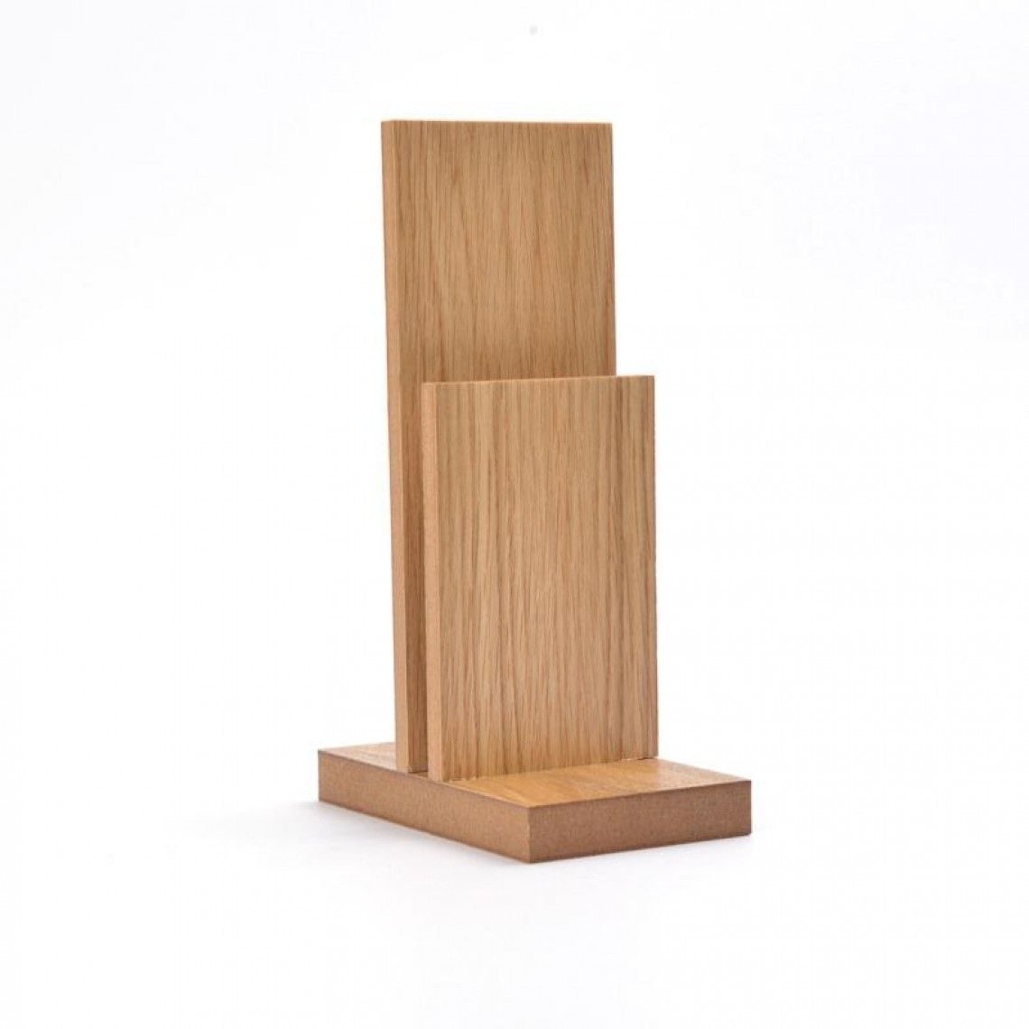 Tall Dual Wooden Menu Holder MH12 Majisign