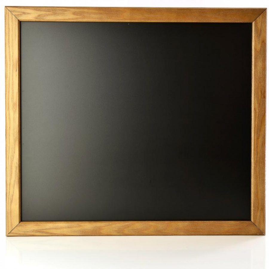 ash framed chalkboard 3