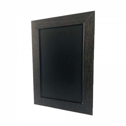 black framed wooden chalkboard 1