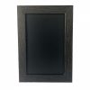 black framed wooden chalkboard 3
