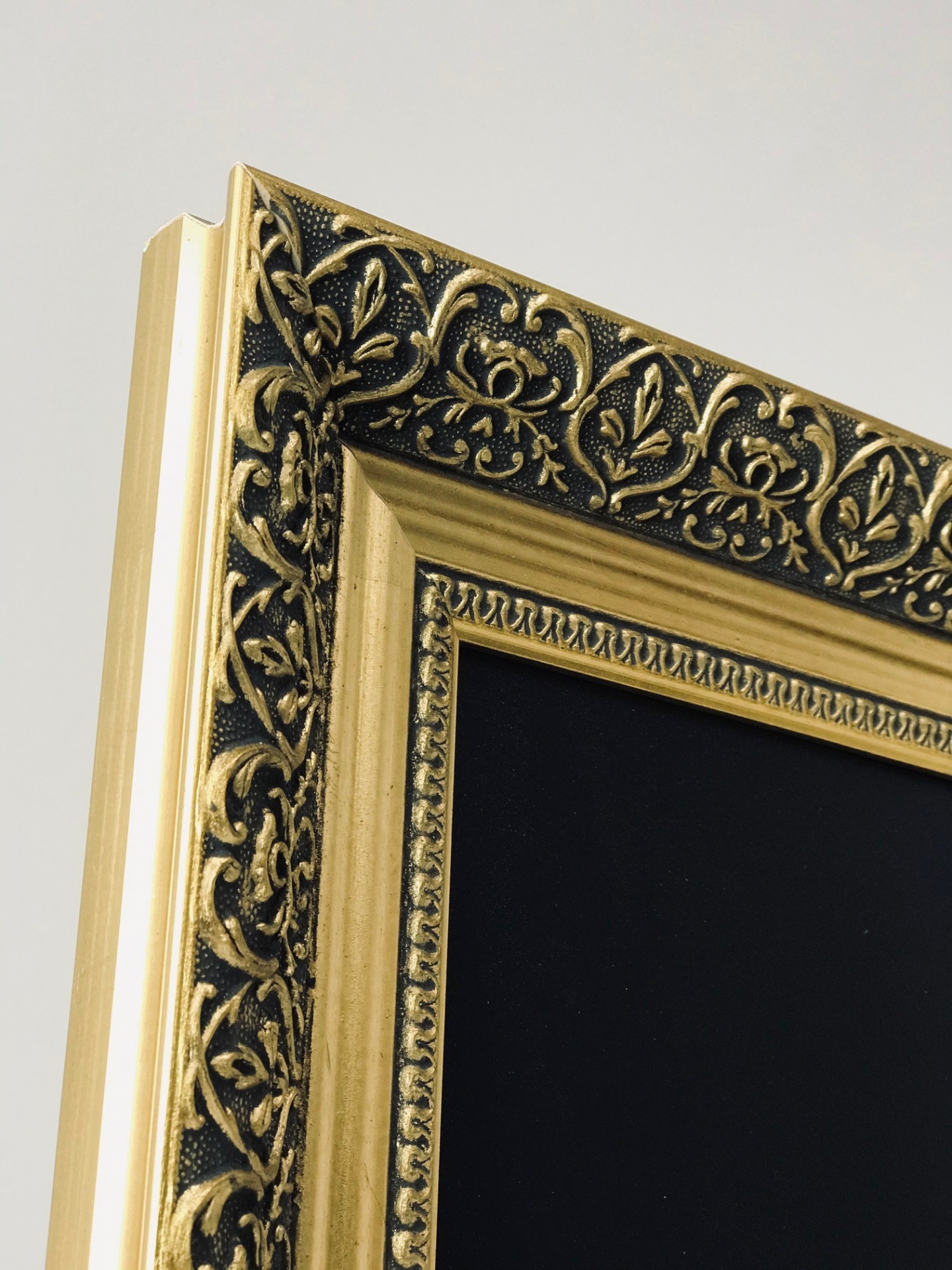 Gold Ornate Framed Chalkboard - Majisign