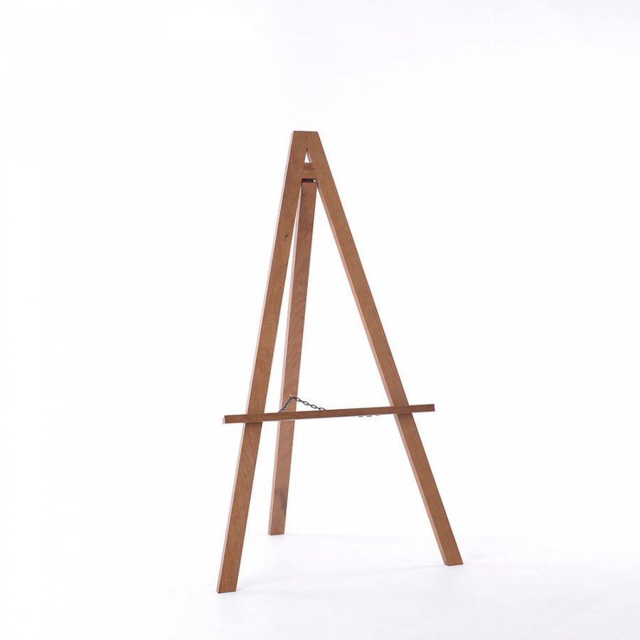 medium hardwood easel available with a1 double sided chalkboard 3