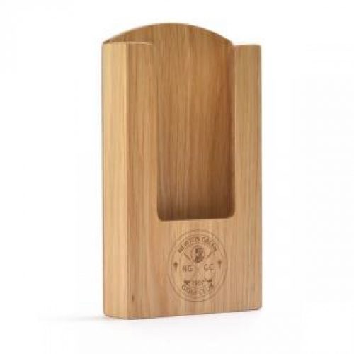 pocket wooden takeaway menu holder