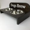 raised wooden dog bowl holder 2
