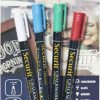 securit small chalk marker pack of 4 colours