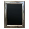 silver framed chalkboard 3