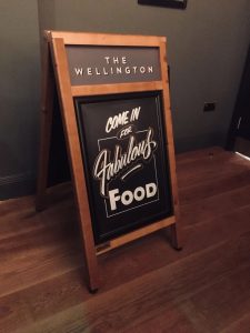 standard plus wooden a boards for pubs
