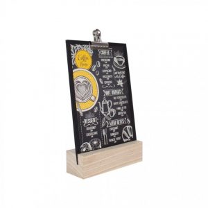 table talker with menu clip