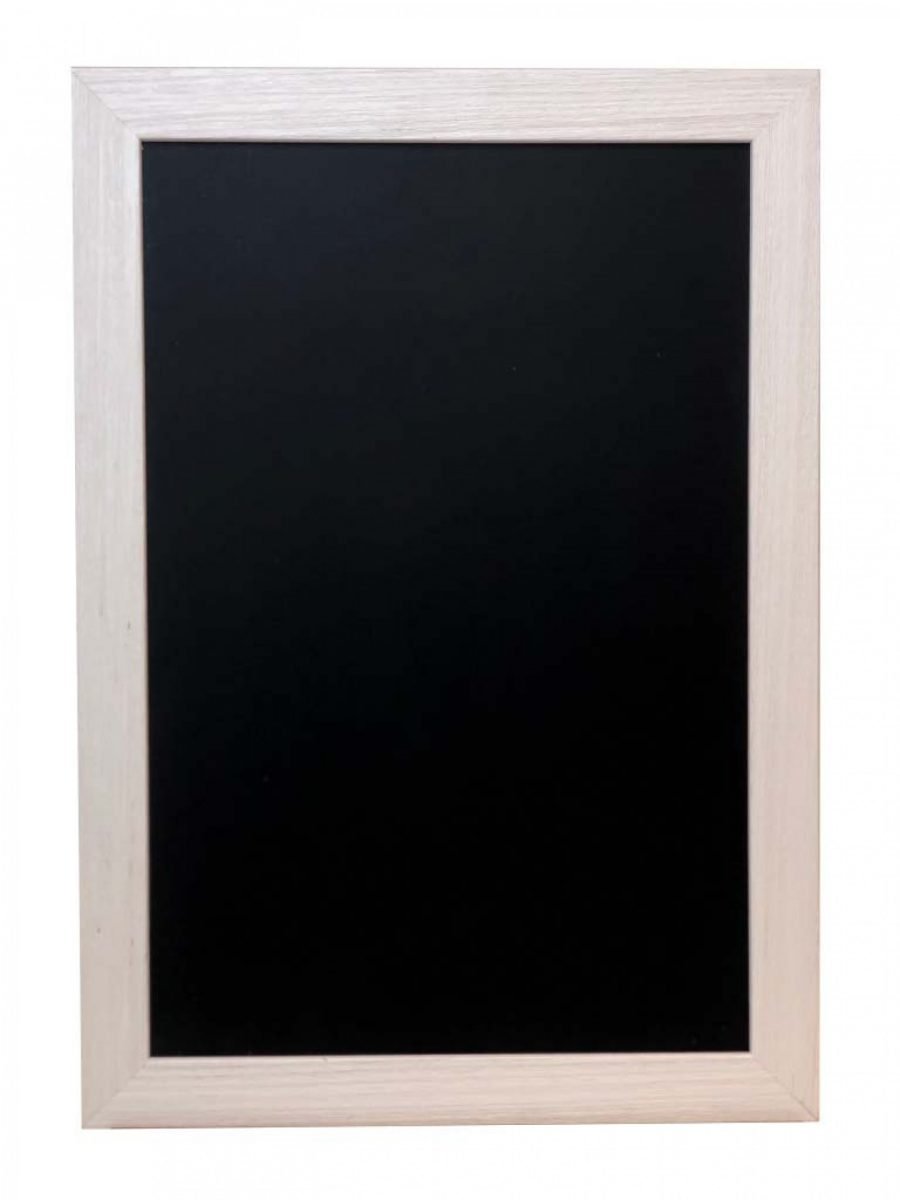 white framed chalkboard 2