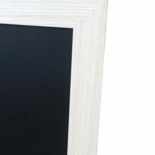 white framed chalkboard