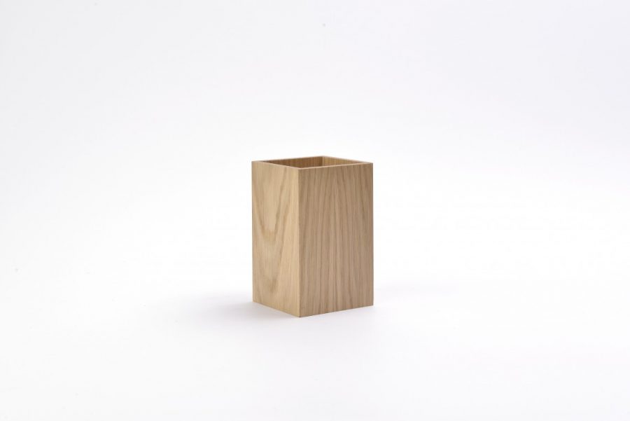 wooden cutlery cube ch6
