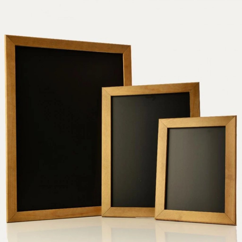 wooden poster frames with mitre joints
