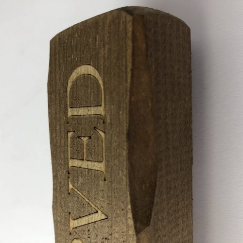 wooden reserved sign distressed finish 1